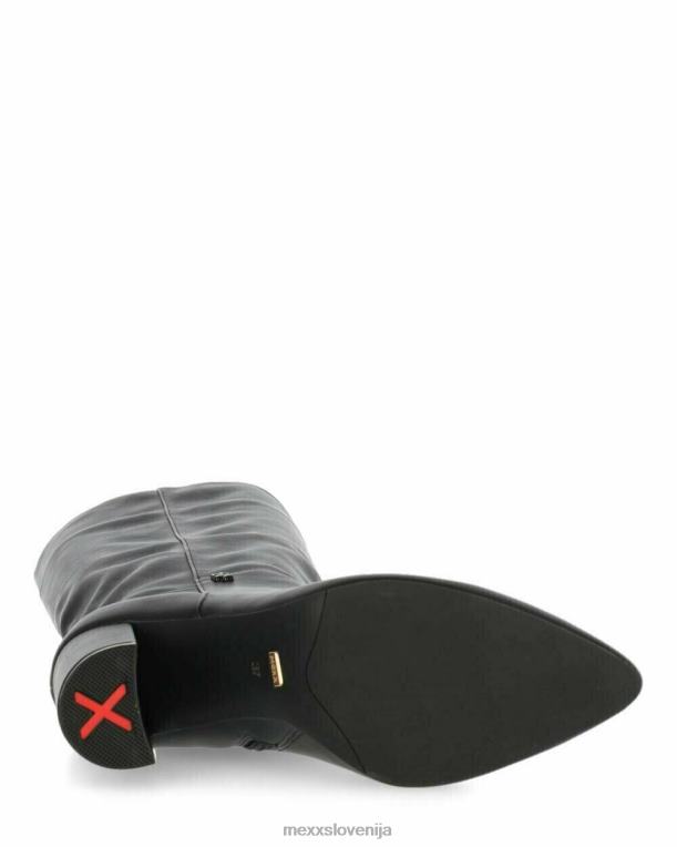 Mexxschwarz ženske škorenj kristalno črn 860R344