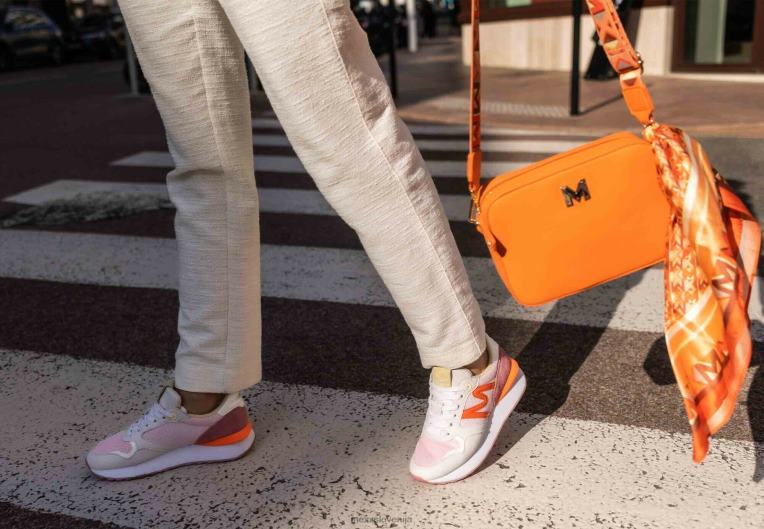 Mexxoranžna ženske superge juju belo/roza 860R231