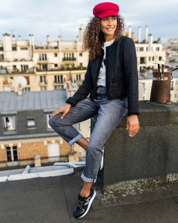 Mexxschwarz ženske superge juju- spark black/gold 860R348