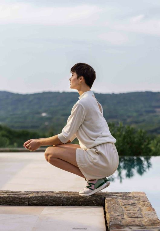 Mexxzelena ženske superge juju bele 860R229