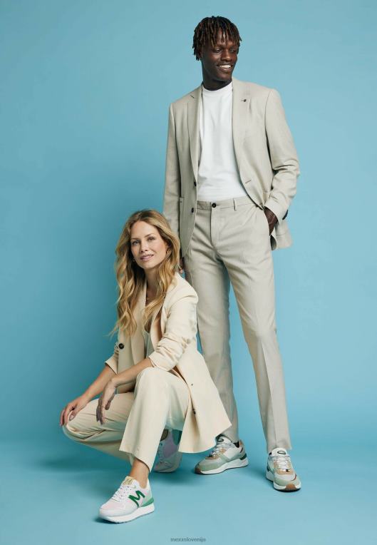 Mexxzelena ženske superge juju bele 860R229