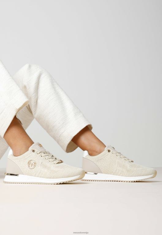 Mexxzlato ženske superge gitte glitter sand 860R242