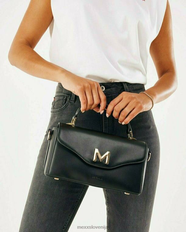 Mexxschwarz ženske črna torba za fotoaparat čez telo 860R440