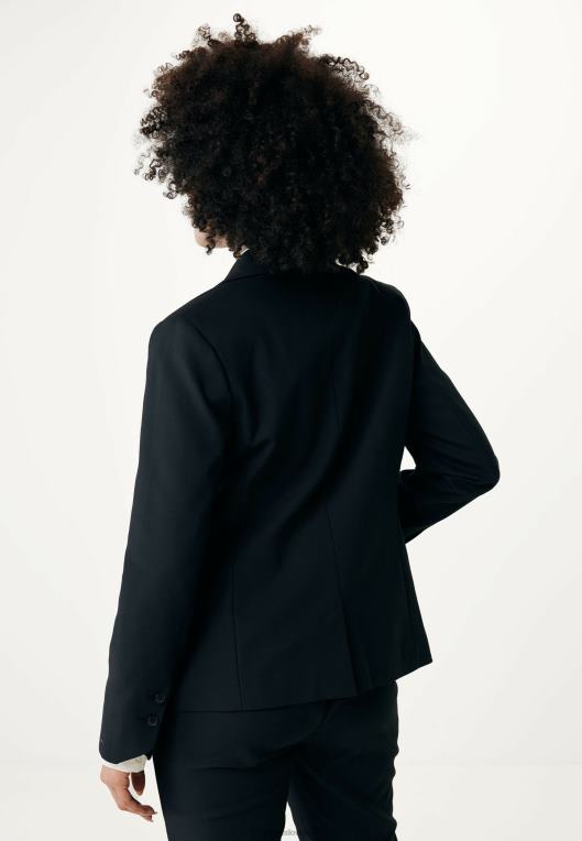 Mexxschwarz ženske blazer črn 860R102
