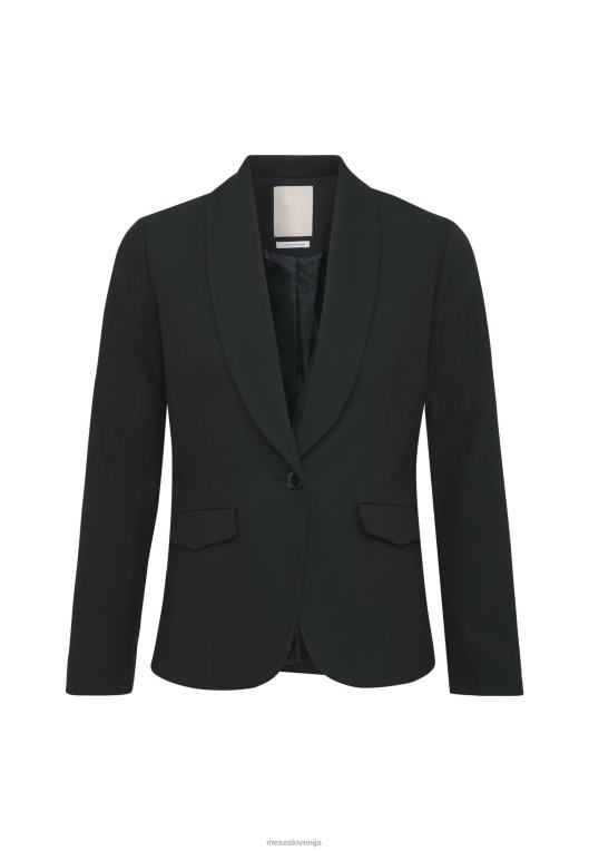 Mexxschwarz ženske blazer črn 860R102