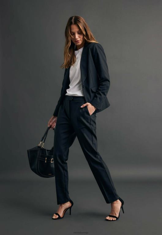 Mexxschwarz ženske blazer črn 860R102