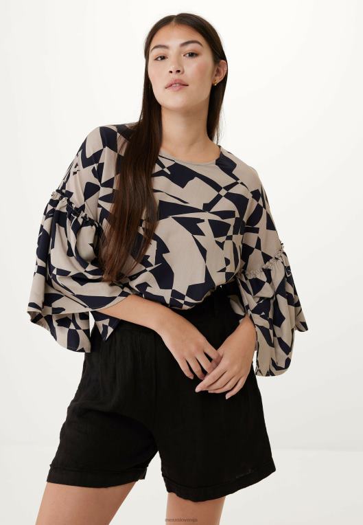 Mexxbež ženske bluza s kratkimi rokavi 860R55