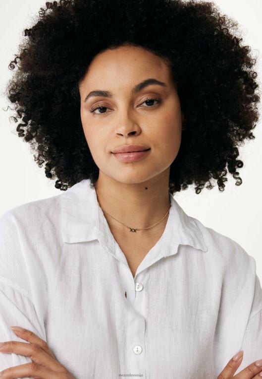 Mexxbela ženske gumb skozi bluzo 860R53