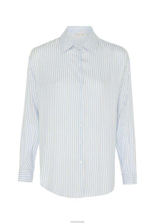 Mexxbela ženske črtasta bluza z dolgimi rokavi 860R128