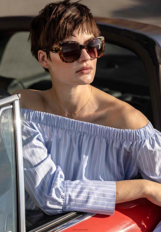 Mexxmodra ženske bluza s prostimi rameni 860R96