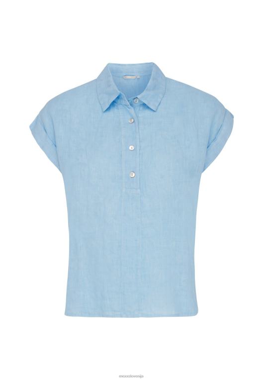 Mexxmodra ženske svetla bluza s kratkimi rokavi 860R33