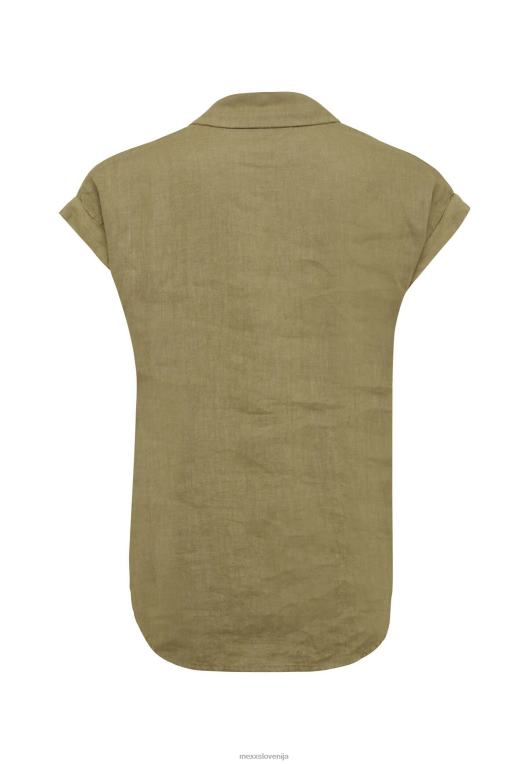 Mexxrjav ženske bluza s kratkimi rokavi pesek 860R32