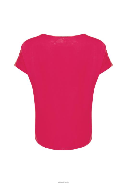 Mexxroza ženske vroča satenasta bluza 860R17