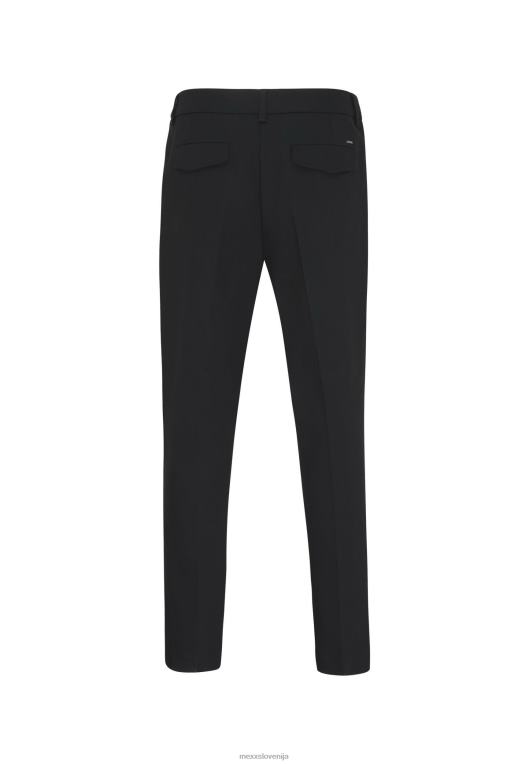Mexxschwarz ženske pantalon črn 860R103