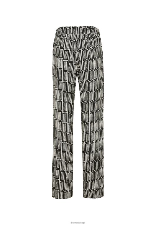 Mexxvečbarvna ženske potisk ravnih hlač 860R69