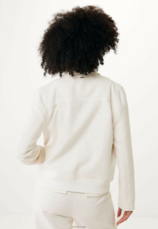 Mexxbež ženske bomber jakna krem ​​bela 860R44