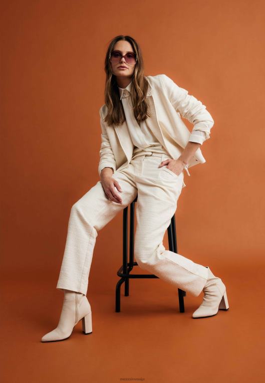 Mexxbež ženske bomber jakna krem ​​bela 860R44