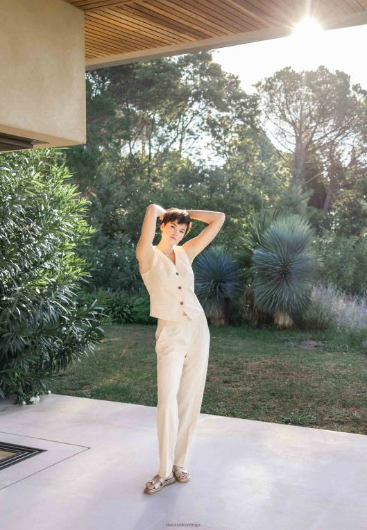 Mexxbež ženske telovnik svetlo pesek 860R30