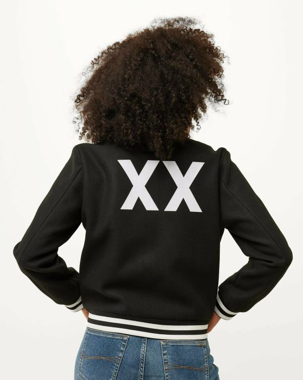 Mexxschwarz ženske bomber jakna črna 860R156