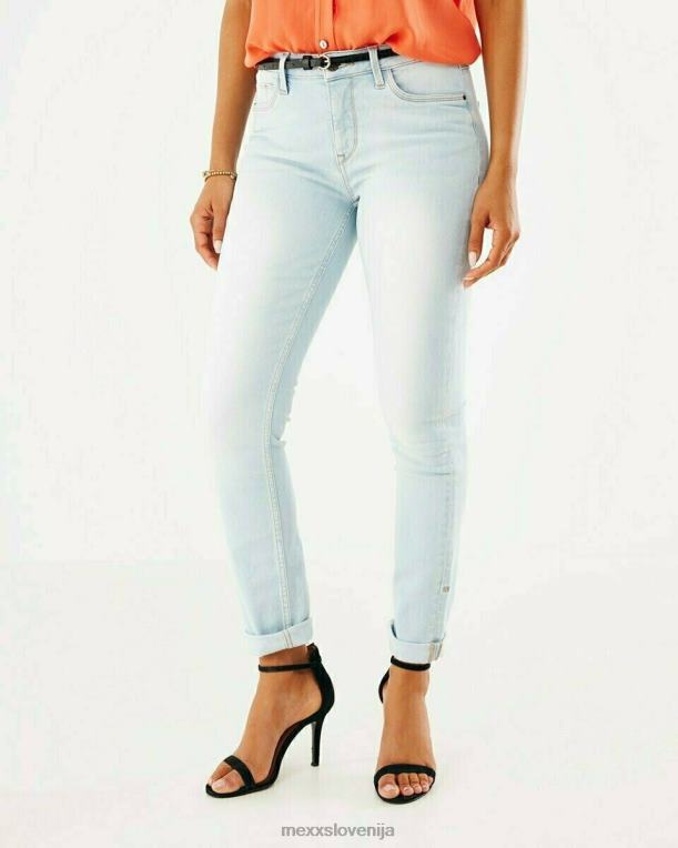 Mexxmodra ženske jenna kavbojke s srednjim pasom sky 860R197