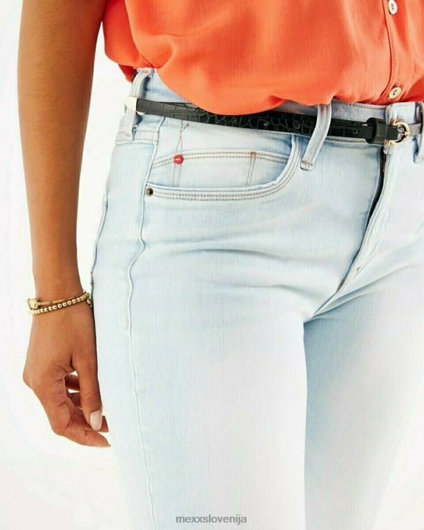 Mexxmodra ženske jenna kavbojke s srednjim pasom sky 860R197
