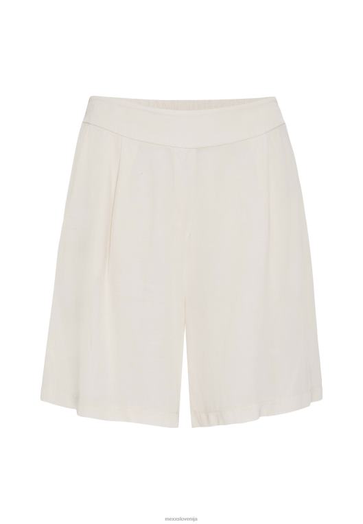 Mexxbež ženske ohlapne kratke hlače bele barve 860R4