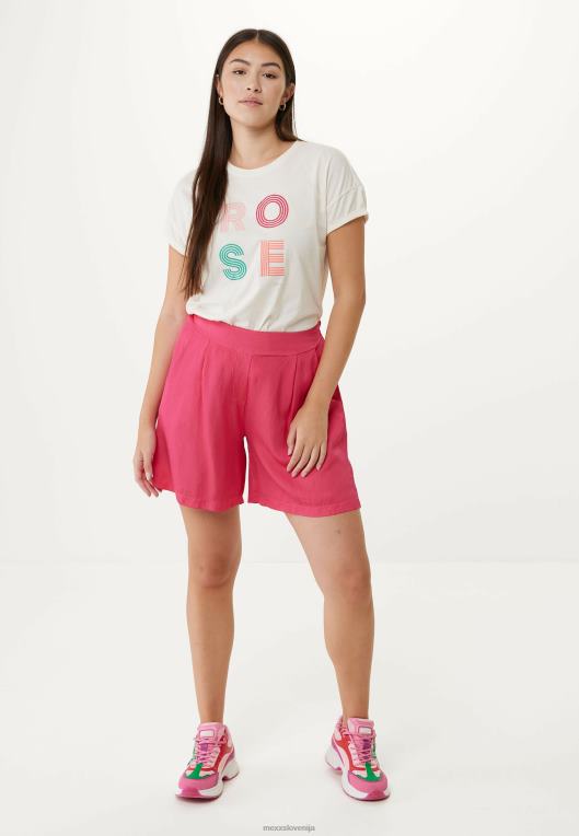 Mexxbež ženske bela majica s kratkimi rokavi 860R28