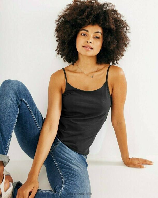 Mexxschwarz ženske chantal top črna 860R193