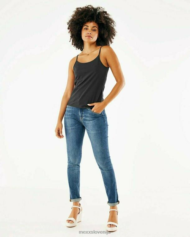 Mexxschwarz ženske chantal top črna 860R193