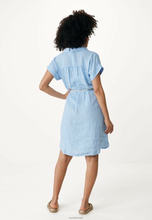 Mexxmodra ženske gumb skozi kaftan obleko baby 860R115