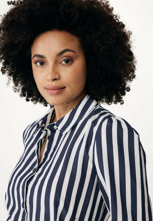 Mexxmodra ženske maksi obleka mornarsko modra 860R98