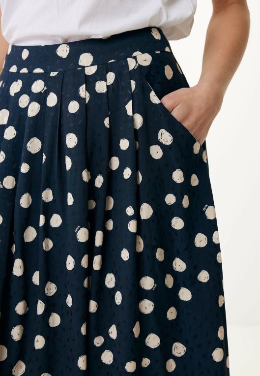 Mexxmodra ženske mornarsko nagubano krilo 860R63