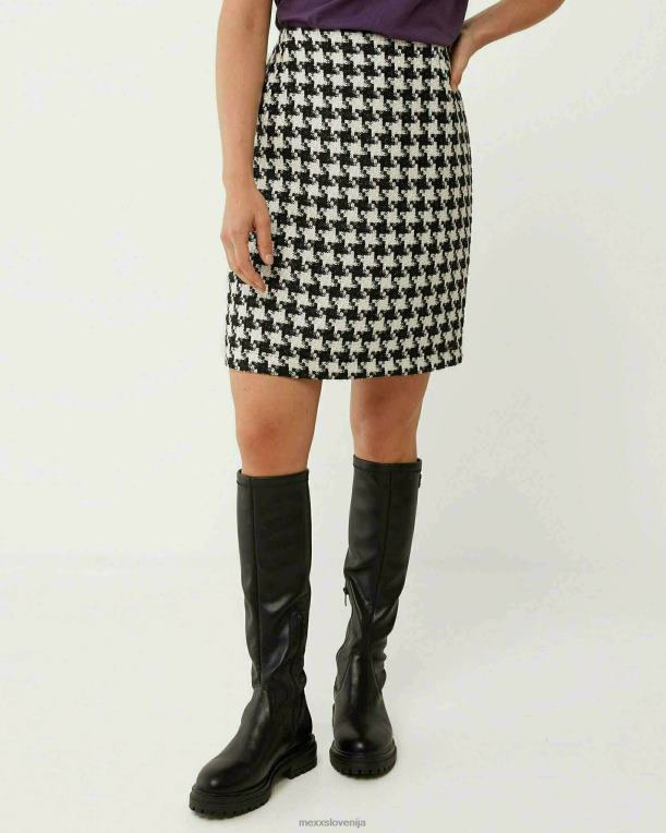 Mexxschwarz ženske krilo iz bukle črne barve 860R148