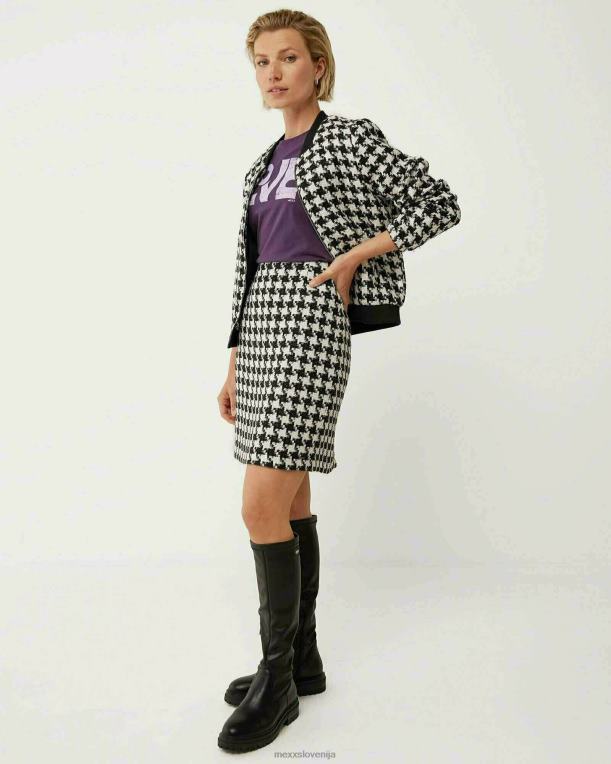 Mexxschwarz ženske krilo iz bukle črne barve 860R148