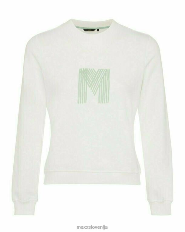 Mexxbela ženske bel pulover z okroglim izrezom 860R407