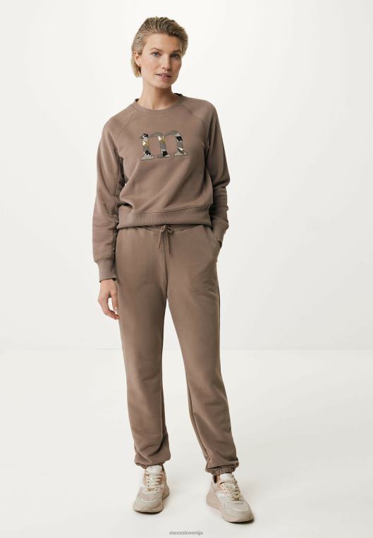 Mexxrjav ženske raglan pulover z dolgimi rokavi 860R138