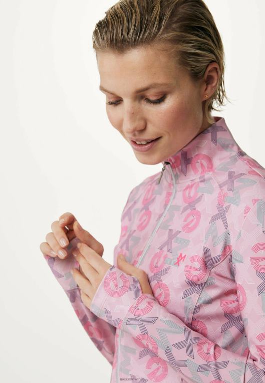 Mexxroza ženske svetla jopica z zadrgo 860R400