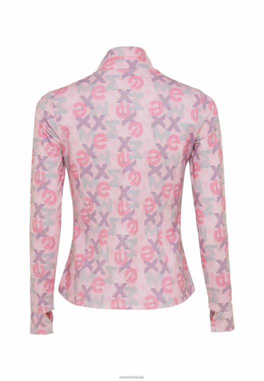 Mexxroza ženske svetla jopica z zadrgo 860R400