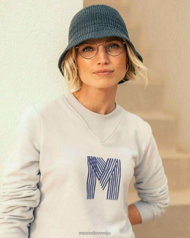 Mexxvijolična ženske lila pulover z okroglim izrezom 860R409