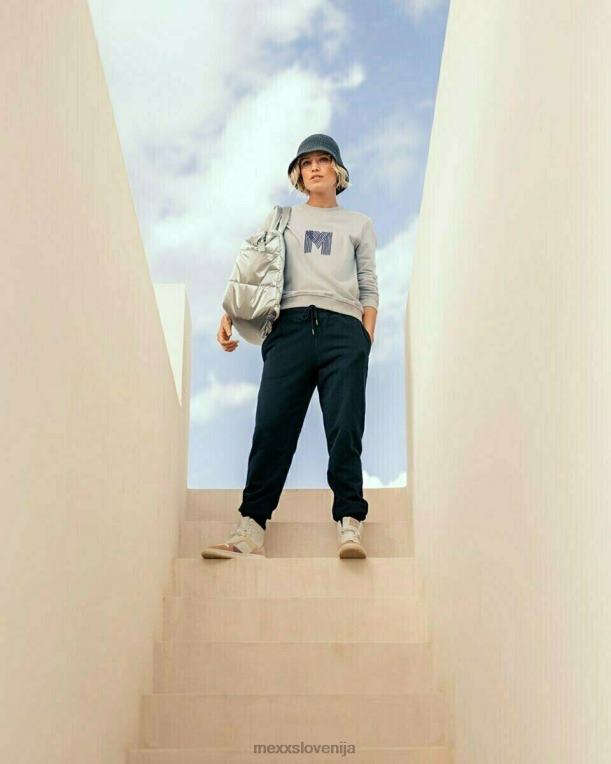 Mexxvijolična ženske lila pulover z okroglim izrezom 860R409