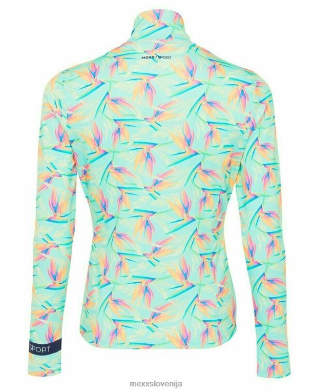 Mexxzelena ženske jopica z zadrgo svetlo mint 860R209